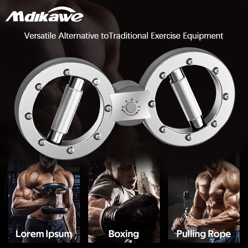 Mdikawe Adjustable Resistance Speed Arm Trainer-Multifunctional Forearm & Muscle Exerciser for Boxing, 8-Shaped Arm Exerciser, Suitable For Speed Exercise, Muscle Building, Fitness