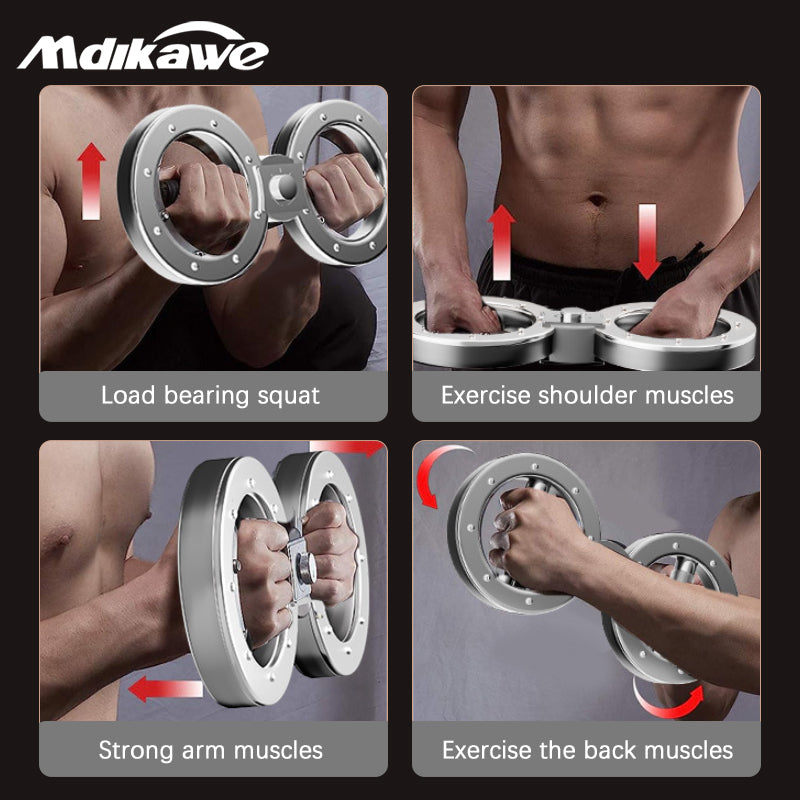 Mdikawe Adjustable Resistance Speed Arm Trainer-Multifunctional Forearm & Muscle Exerciser for Boxing, 8-Shaped Arm Exerciser, Suitable For Speed Exercise, Muscle Building, Fitness