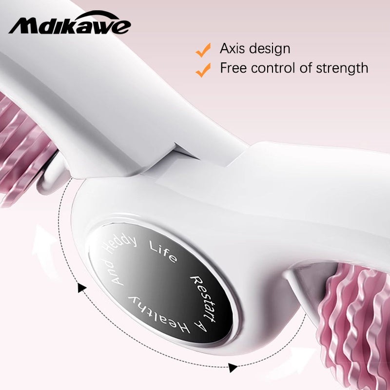 Mdikawe 1pc 14 Wheels Leg Massager Roller-Relax and Slim Calf Muscles, Leg Meridians Relaxation, and Muscle Stretching, Gifts For Women Men