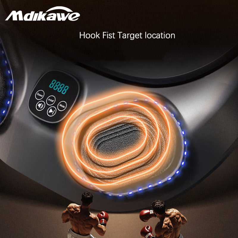 Mdikawe Smart Music Boxing Machine for Speed, Timing, Reflex Improvement , Training Machine with LED Electronic Wall Mounted, Electronic Focus Agility Training Digital Boxing for Adults
