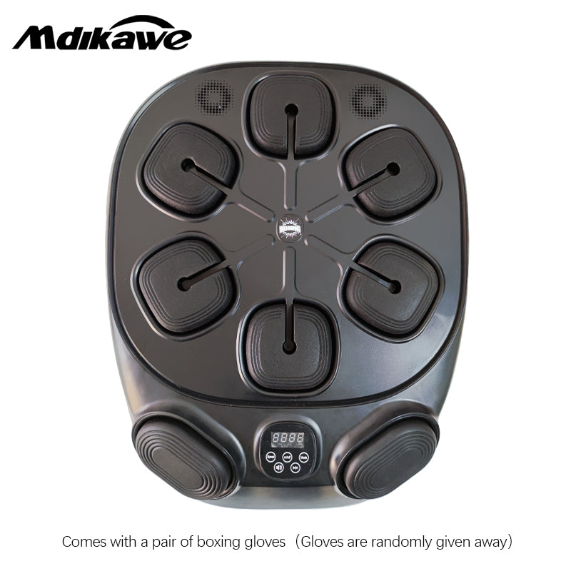 Mdikawe Smart Music Boxing Machine for Speed, Timing, Reflex Improvement , Training Machine with LED Electronic Wall Mounted, Electronic Focus Agility Training Digital Boxing for Adults