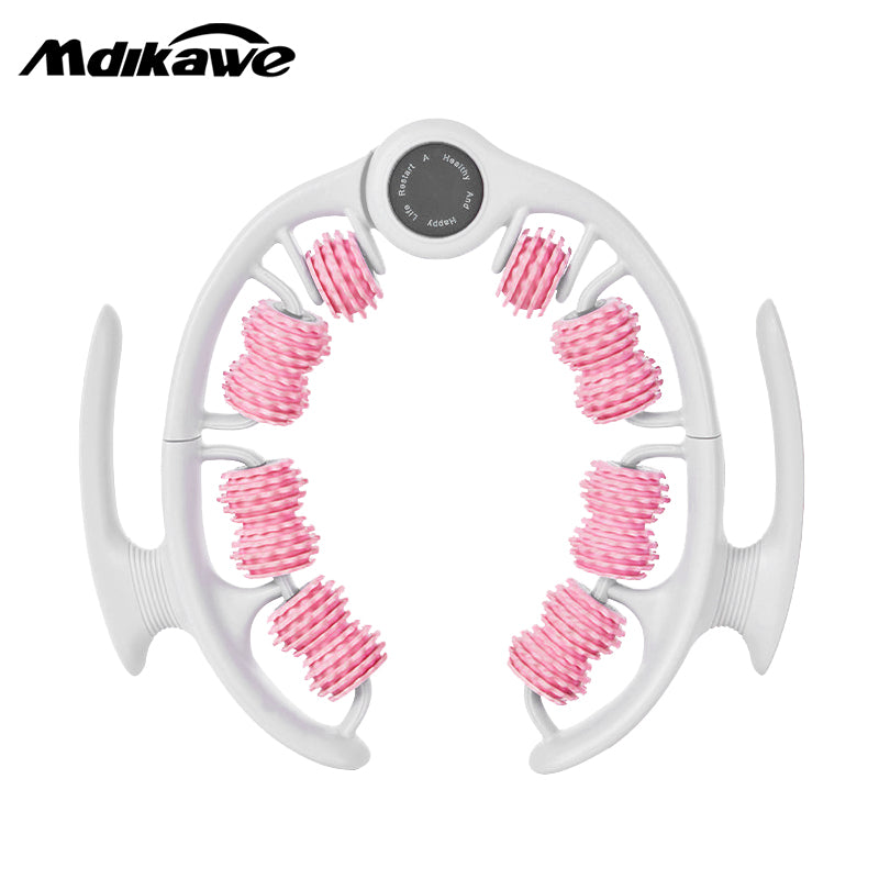Mdikawe 1pc 14 Wheels Leg Massager Roller-Relax and Slim Calf Muscles, Leg Meridians Relaxation, and Muscle Stretching, Gifts For Women Men