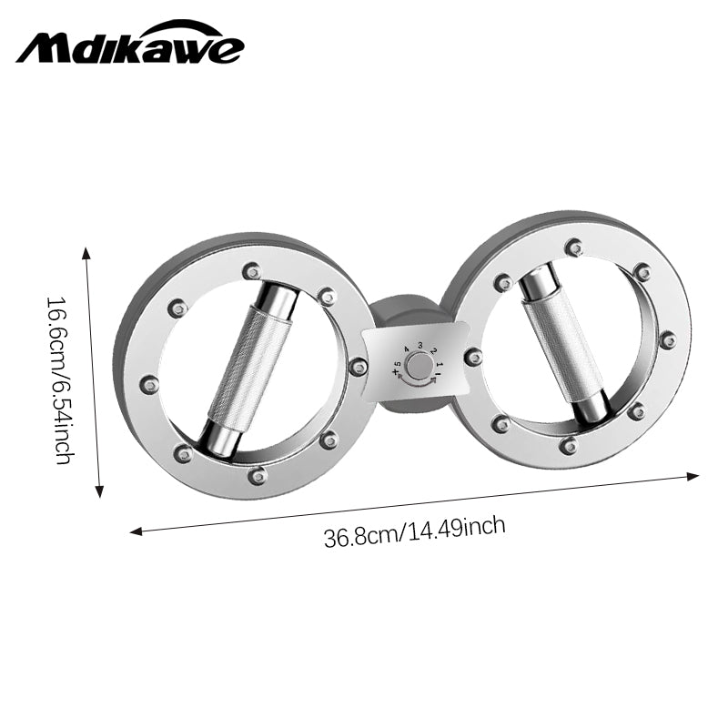 Mdikawe Adjustable Resistance Speed Arm Trainer-Multifunctional Forearm & Muscle Exerciser for Boxing, 8-Shaped Arm Exerciser, Suitable For Speed Exercise, Muscle Building, Fitness
