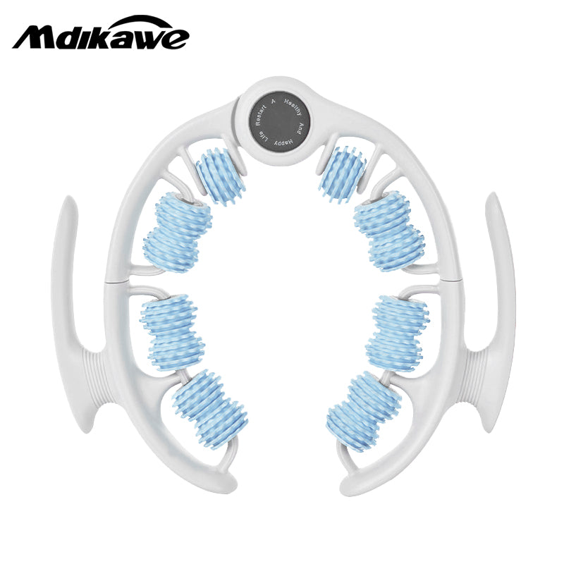 Mdikawe 1pc 14 Wheels Leg Massager Roller-Relax and Slim Calf Muscles, Leg Meridians Relaxation, and Muscle Stretching,  Gifts For Women Men